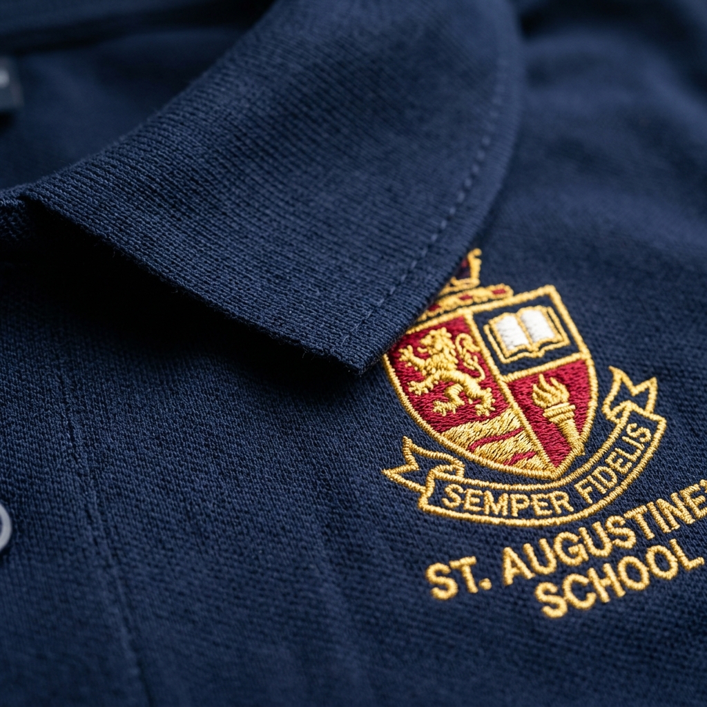 High detail uniform textile stitch